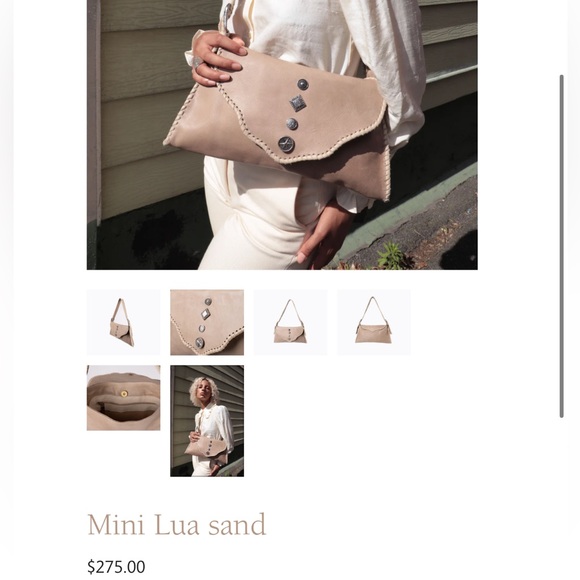 🖤ZULIA & HUIPA Mini Lua sand shoulder bag - Picture 3 of 17
